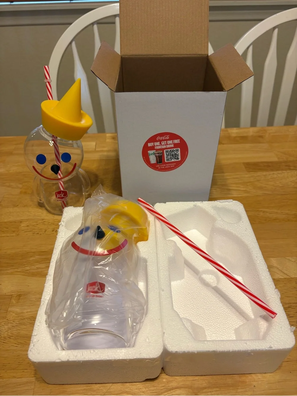 Jack in the box glass specialty